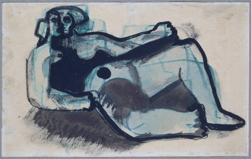 Study of a Reclining Nude II