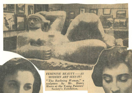 1930 London, New Burlington Galleries, First Exhibition of the Young Painters' Society