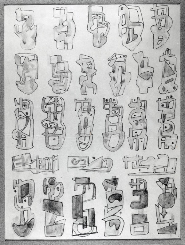 Studies for Metal Sculpture