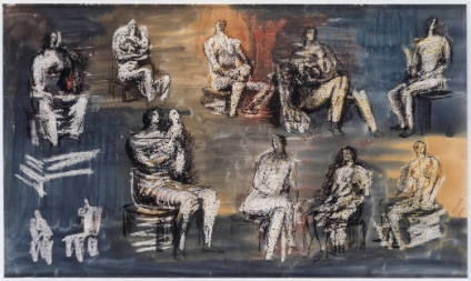 Seated Figures