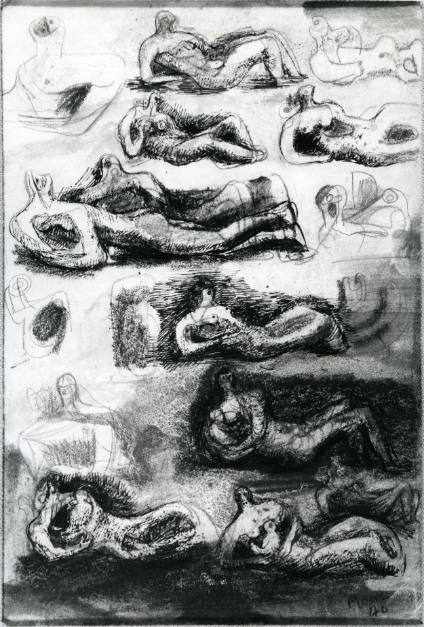 Reclining Figures: Studies for Sculpture