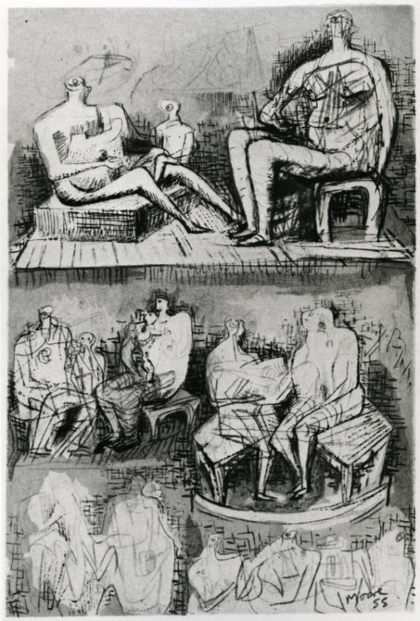 Seated Figures