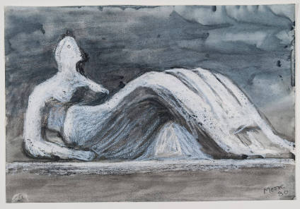 Reclining Figure: Bone Skirt