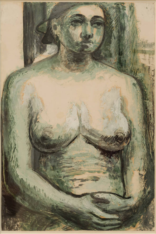 Seated Female Nude