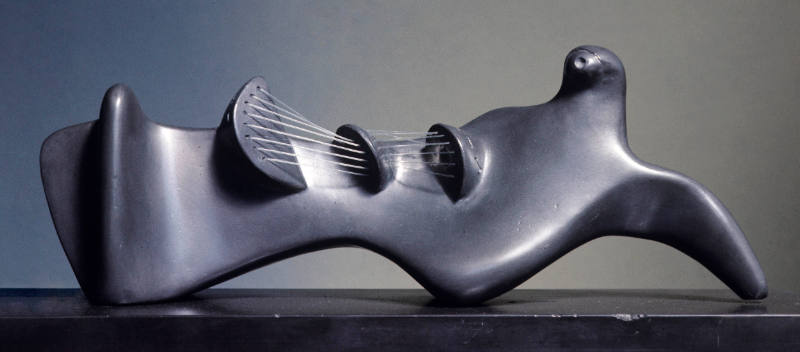 Stringed Reclining Figure