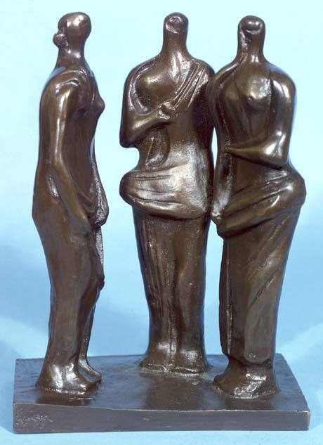 Three Standing Figures