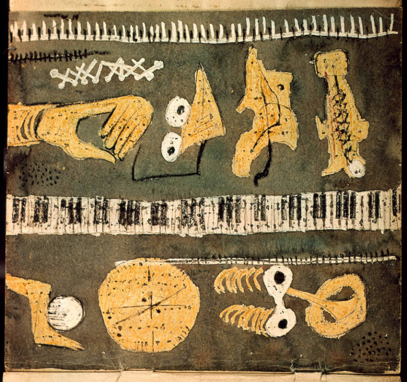 Textile Design for 'Piano'