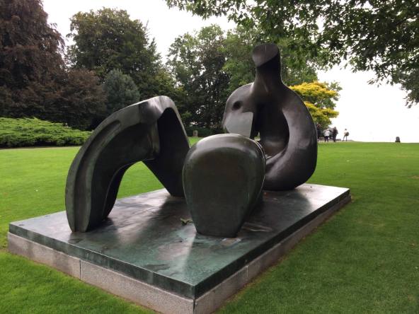 Three Piece Reclining Figure: Draped