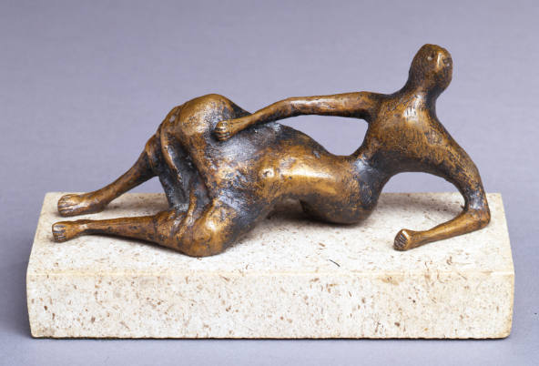 Draped Reclining Figure