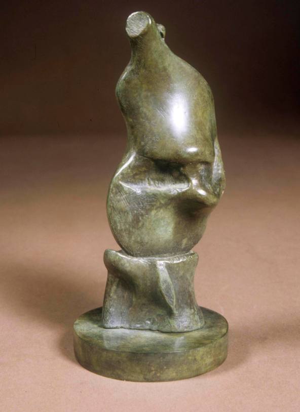 Half-Figure on Bone Base