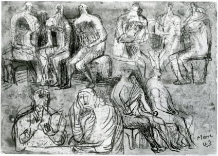 Seated Figures