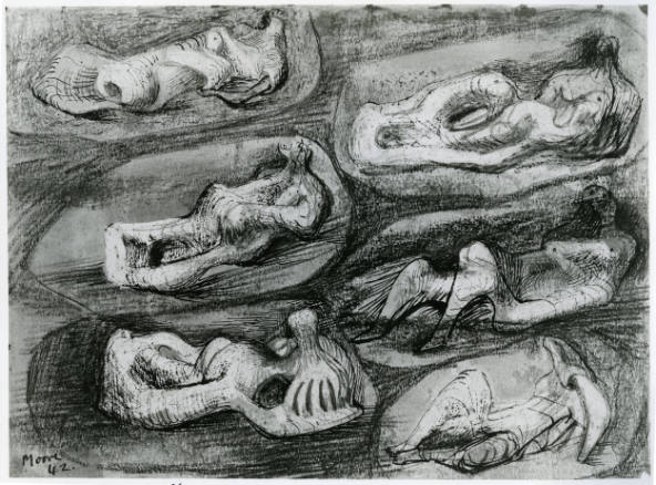 Six Reclining Figures