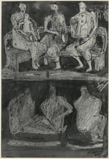 Seated Figures