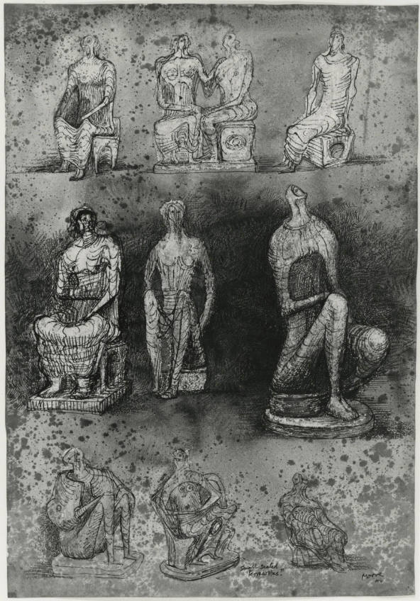 Seated Figures: Ideas for Terracotta