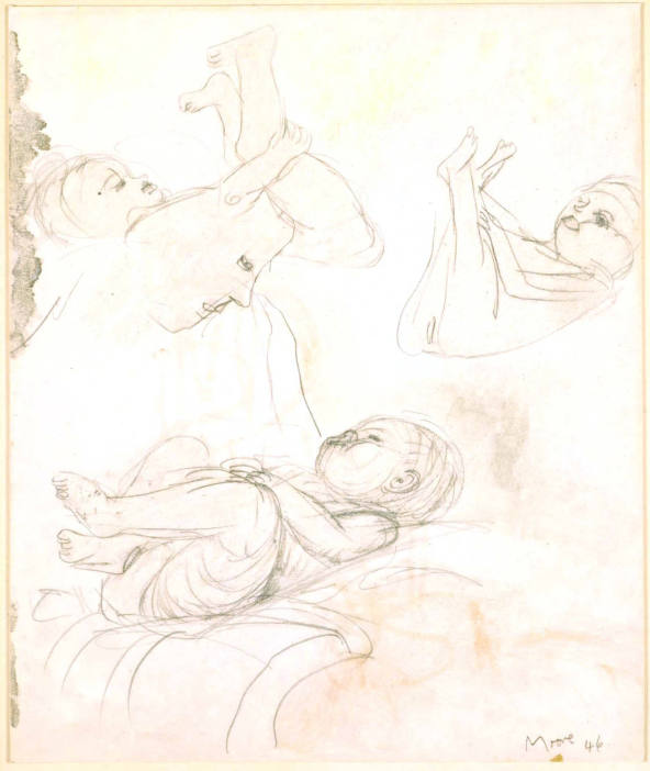 Studies of the Artist's Child