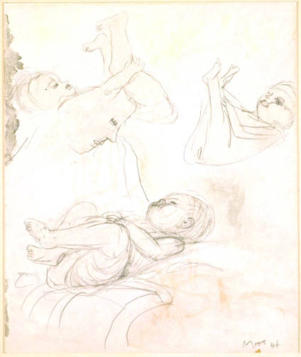 Studies of the Artist's Child