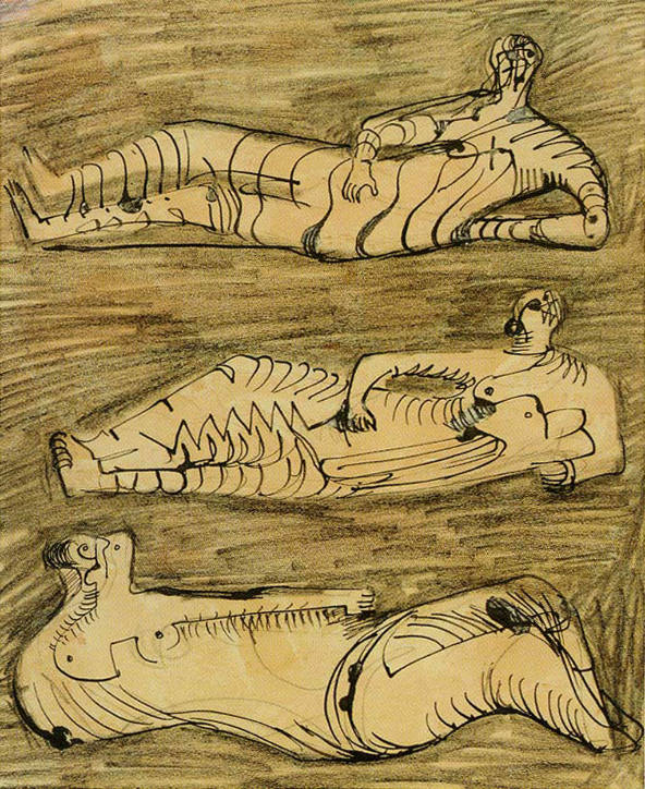 Three Reclining Figures