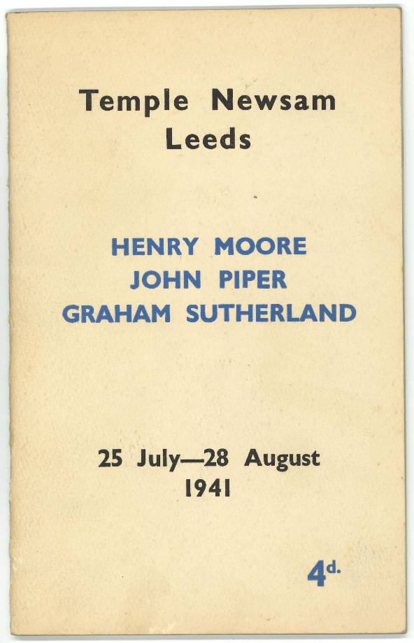 Henry Moore, John Piper, Graham Sutherland.