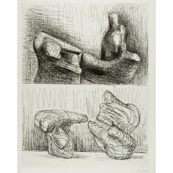 Two Piece Reclining Figure: Points