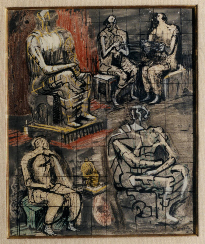 Seated Figures