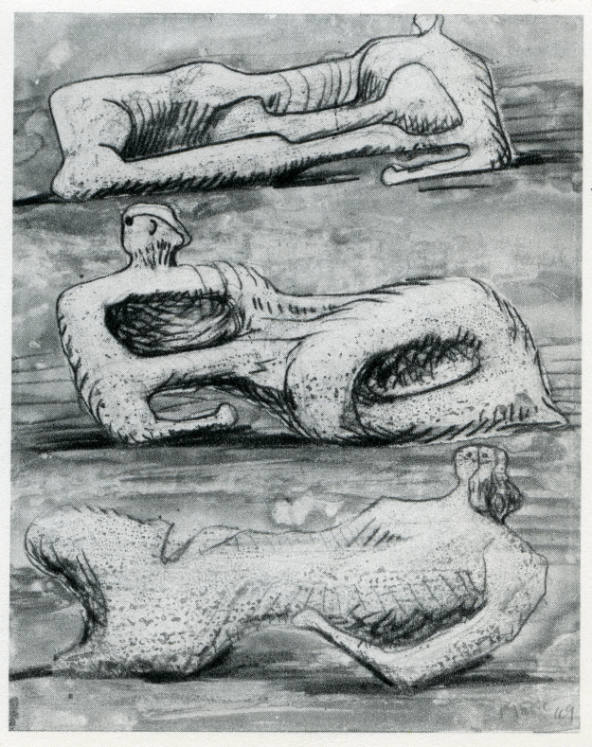 Three Reclining Figures