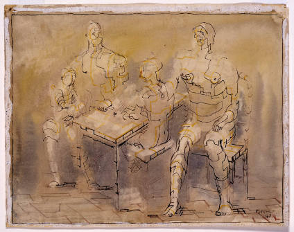 Family Group at a Table