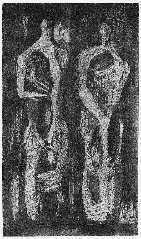 Two Standing Figures