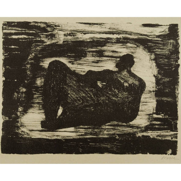 Black Reclining Figure III