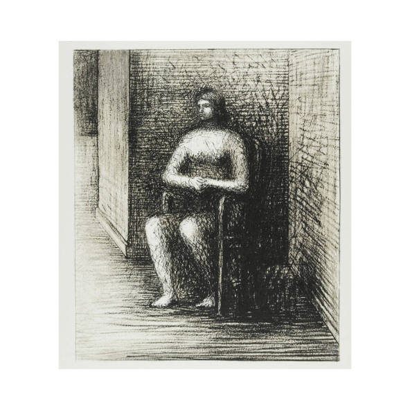 Seated Figure VI: Alcove Corner