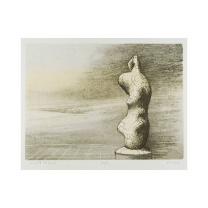 Standing Figure: Storm Sky