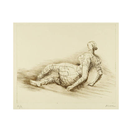 Reclining Figure: Distorted