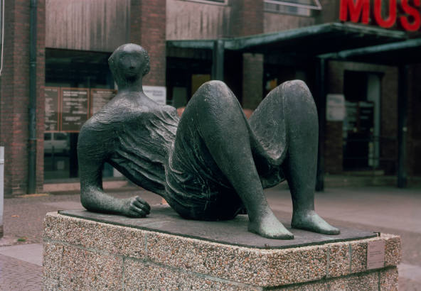 Draped Reclining Figure