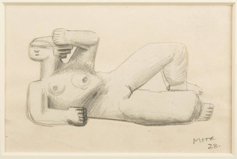 Study for Leeds 'Reclining Figure'