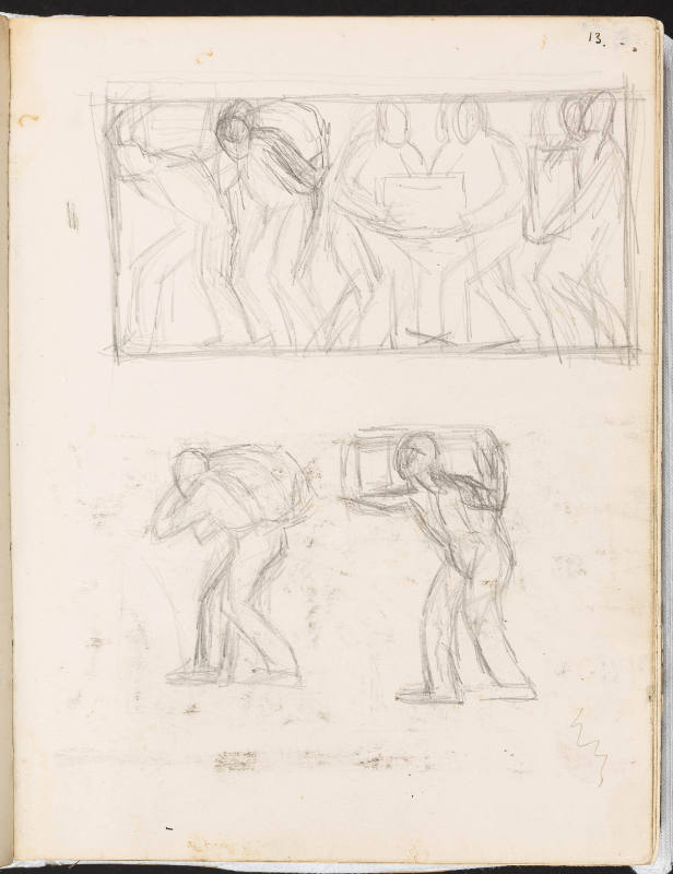 Studies of Male Figures