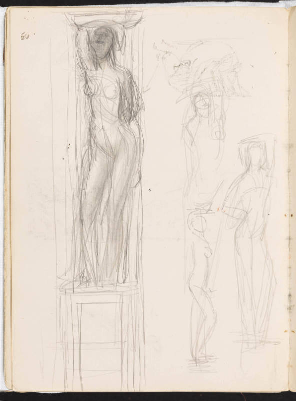 Study of a Caryatid