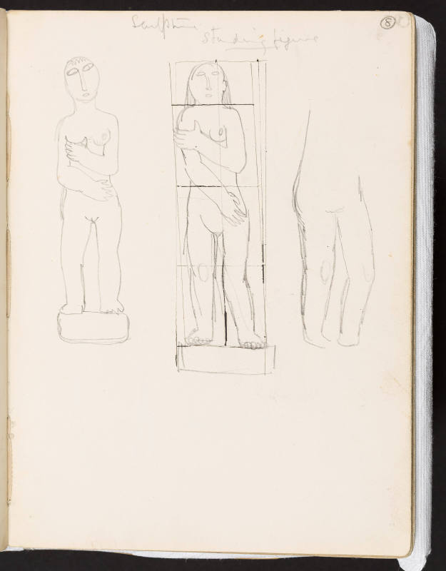 Three Standing Figures