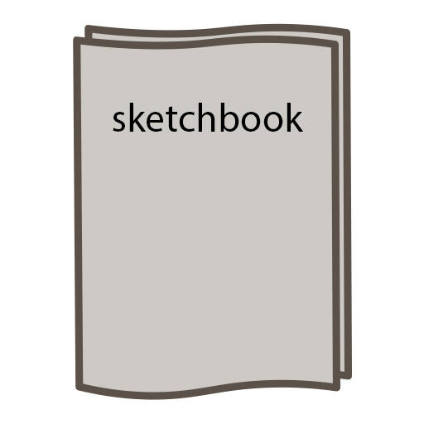 Vertical Sketchbook