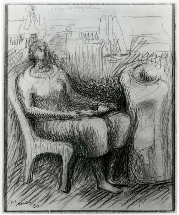 Seated Woman Reading