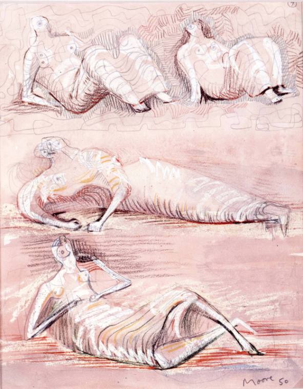 Four Reclining Figures