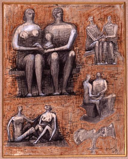 Seated Figures