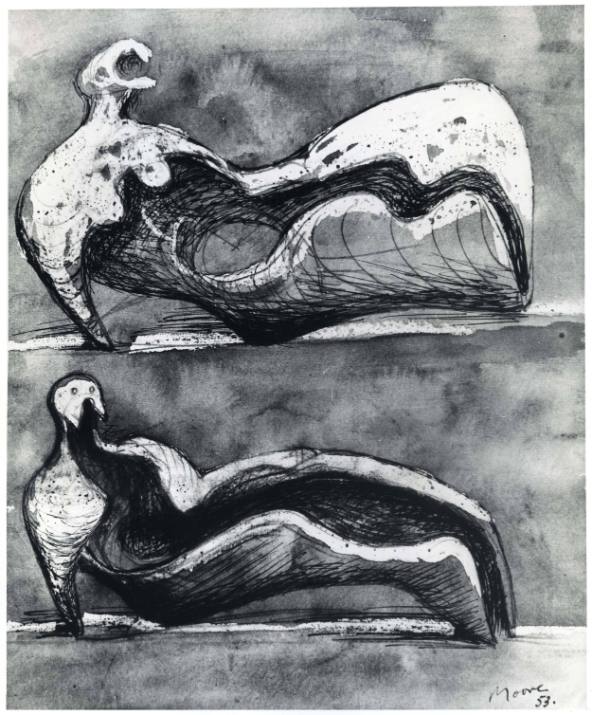 Two Reclining Figures