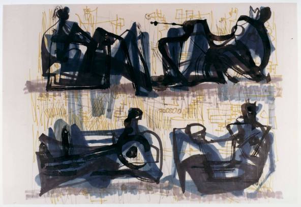 Four Reclining Figures