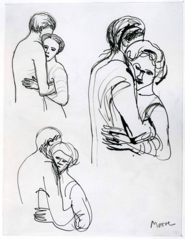 Dancing Couple: Three Studies