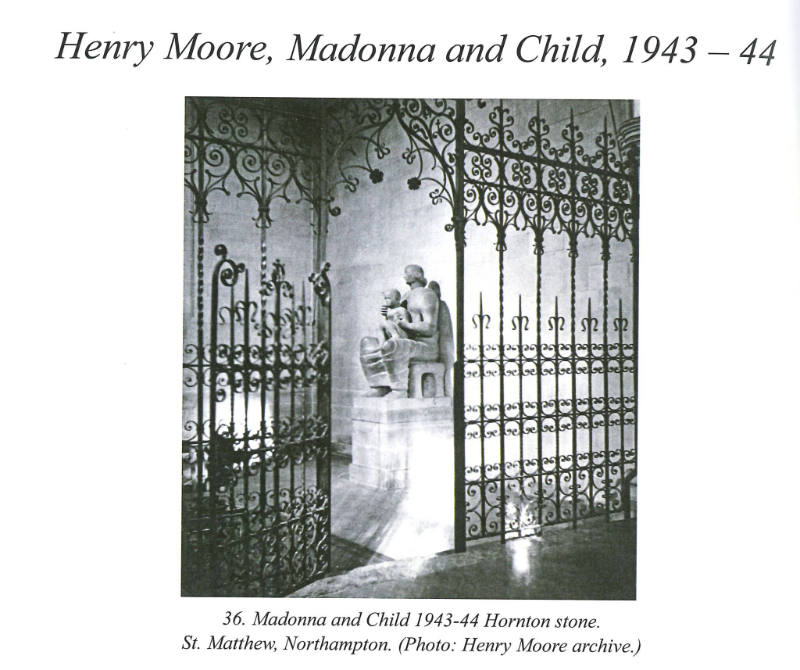 The Sculpture Tours, 2010-2018: A Celebration / The Northampton Madonna, Henry Moore, Mother and Child 1943-44