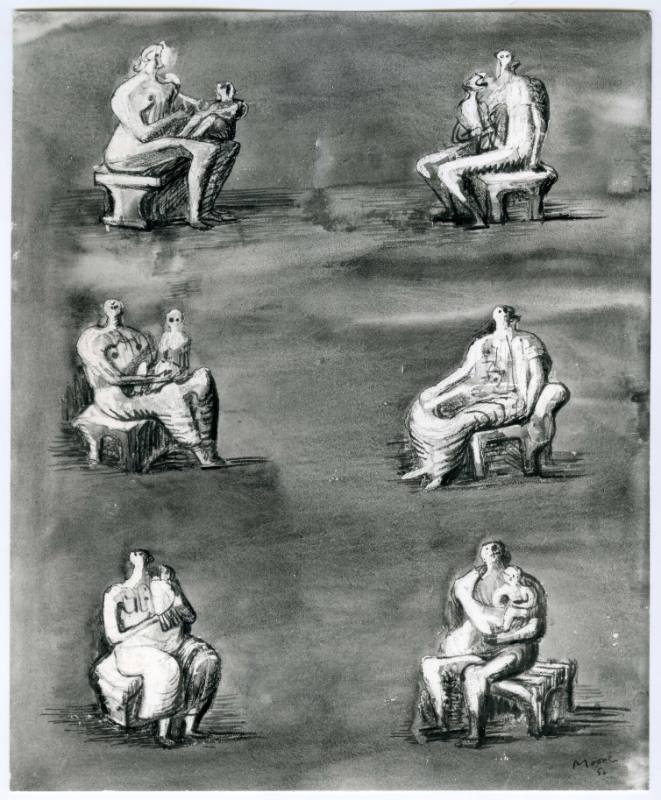 Seated Figures