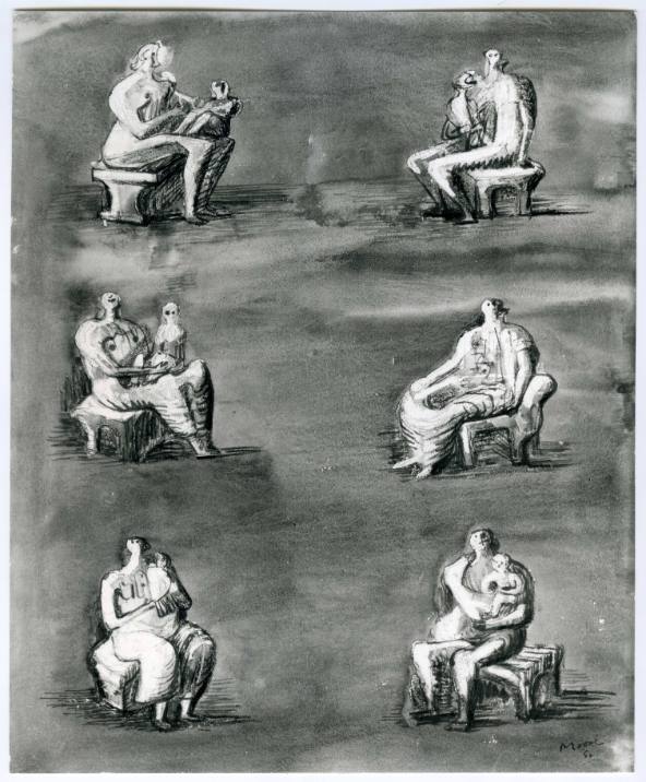 Seated Figures