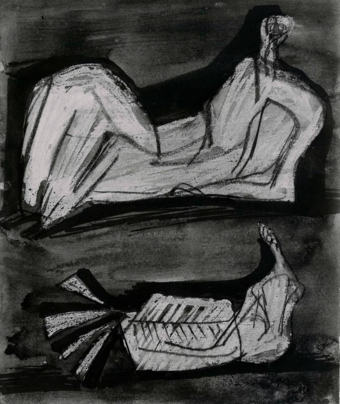 Two Reclining Figures