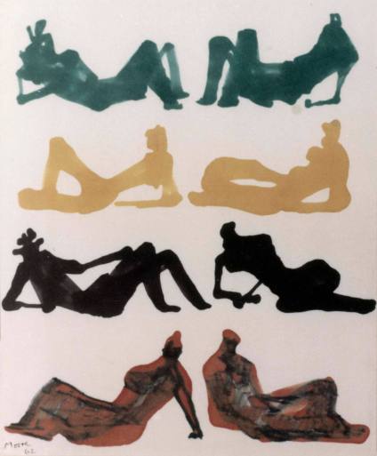 Eight Reclining Figures