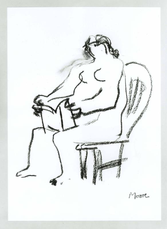 Seated Woman Reading