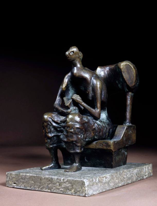 Seated Woman with Book